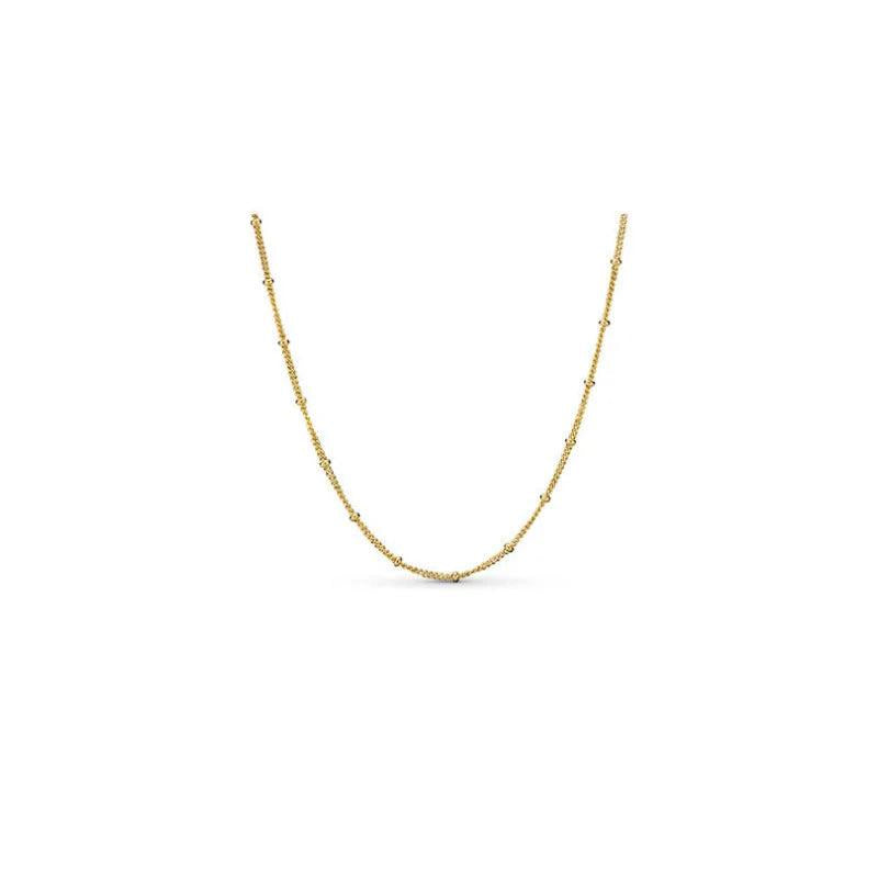 925 Sterling Silver Pan Necklace Anchor Chain Link Necklace