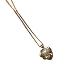 925 Silver Pearl Pendant Necklace Original Design