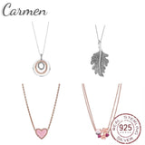 S925 Silver Pandora DIY Loop Necklace for Women's Anniversary