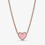 S925 Silver Pandora DIY Loop Necklace for Women's Anniversary