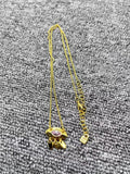 U NOde50 Electroplated 925 Silver 14K Delicate Necklace Jewelry