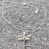 UNOde50 925 Dragonfly Necklace Jewelry