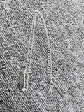 Electroplated 925 Silver Nameplate Necklace Love Lucky Holiday Gift