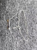 Electroplated 925 Silver Nameplate Necklace Love Lucky Holiday Gift
