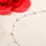 14K True Filled Pearl Gypsophila Y Style Necklaces