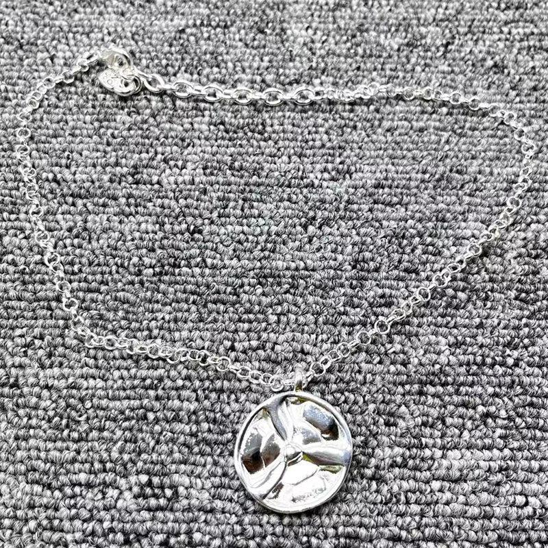 UNOde50 952 Silver Plated Nameplate Pendant