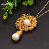 Baroque Pearl Pendant & Necklace Fine Jewelry GN0042