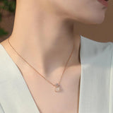 S925 Silver Necklace with Natural Hotan Jade Purse Pendant
