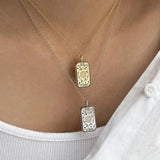 Moon Sun Pendant Necklace Silver 925 Jewelry