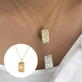 Moon Sun Pendant Necklace Silver 925 Jewelry