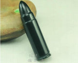 Xinjiang Hetian Jade Bullet Pendant Necklace