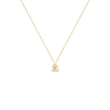 Colorful Bee Pendant Sterling Silver Necklace For Women