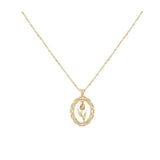 Tulip Pendant 925 Silver Necklace Temperament Chain Female Accessories
