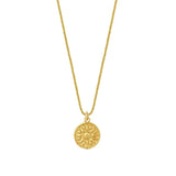 S925 Sterling Silver Sun Flower Choker Necklace for Women