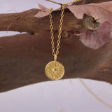S925 Sterling Silver Sun Flower Choker Necklace for Women