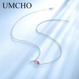 Lovely Dolphin 925 Silver Necklace Romantic Jewelry