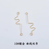 Geometric Earring Accessories DIY Set