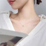 Whale Zircon Necklace for Sweet Lady