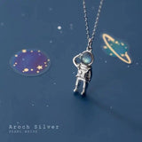 Astronaut Necklace - Sweet Student Jewelry