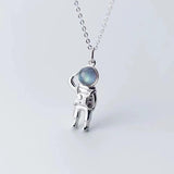 Astronaut Necklace - Sweet Student Jewelry