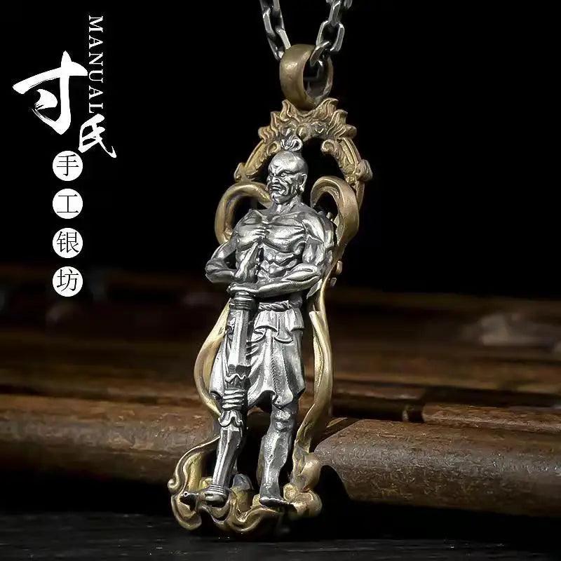 Retro Pendant Necklace Men's Jewelry Amulet