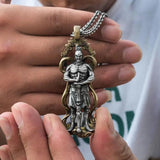 Retro Pendant Necklace Men's Jewelry Amulet
