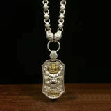 Nepalese Lion King Beast Necklace Lucky Transfer Pendant
