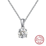 S925 Sterling Silver Twelve Lucky Colors Necklace For Girls