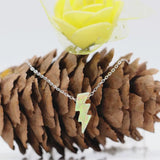 Lightning Bolt Opal Necklace Thunder Pendant Sterling Silver Wholesale