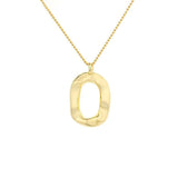ZFSILVER S925 Silver Geometric Necklace Wedding Gift