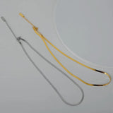 S925 Silver Blade Chain Necklace For Women Party Wedding Chram Jewelry