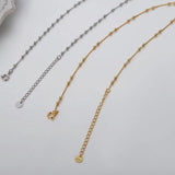S925 Silver Ball Collarbone Chain Necklace for Women