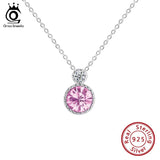 Austrian Crystal Stone Pendant Silver Jewelry SWN04