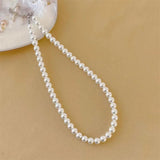 South Shell Pearl Bead Clavicular Chain Necklace