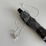 925 Silver Bow Snake Bone Necklace Pendant Personality Collar Jewelry