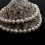 6-7mm Pearl Necklace Classic Knot Adjustable Chain