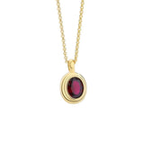 925 Sterling Silver Niche Zirconium Necklace