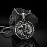 Zodiac Pterodactyl Pendant Necklace for Men