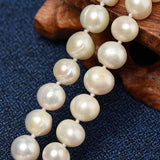 8-9 mm & 7-8 mm 2-Row Freshwater Pearl Necklace