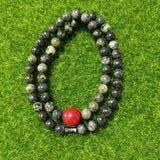Natural Jade Tibetan Jade Medicine King Stone Necklace Men's and Women's