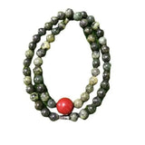 Natural Jade Tibetan Jade Medicine King Stone Necklace Men's and Women's