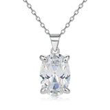 Zircon Pendant Necklace Female Hot S925 Silver