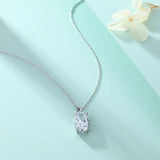 Zircon Pendant Necklace Female Hot S925 Silver