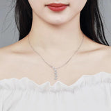 Daughter Special Star Necklace Silver 925 Personalised Jewelry Women'S