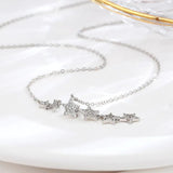 Daughter Special Star Necklace Silver 925 Personalised Jewelry Women'S
