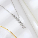 Daughter Special Star Necklace Silver 925 Personalised Jewelry Women'S