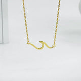 925 Silver Necklace Round Pendants Clavicalis Chain Choker Girl Gift