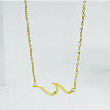 925 Silver Necklace Round Pendants Clavicalis Chain Choker Girl Gift