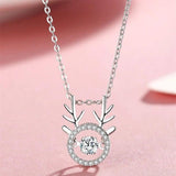 Hiyong Beating Heart Necklace - Sterling 925 Silver Heart Pendant