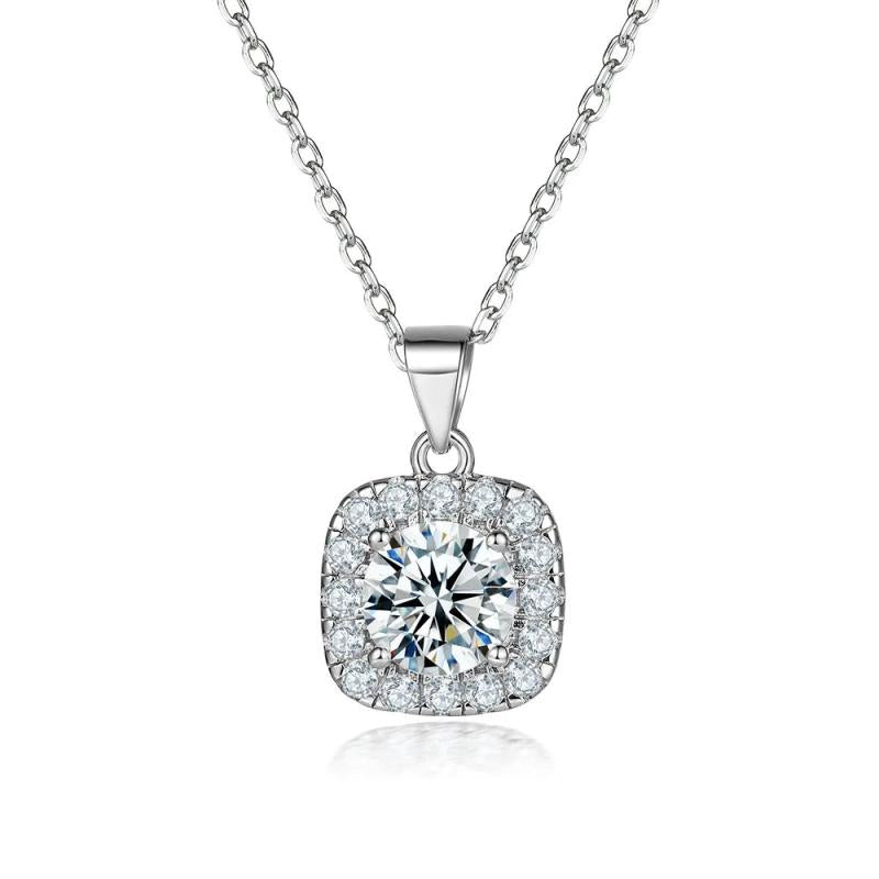 Zircon S925 Sterling Silver Necklace for Women